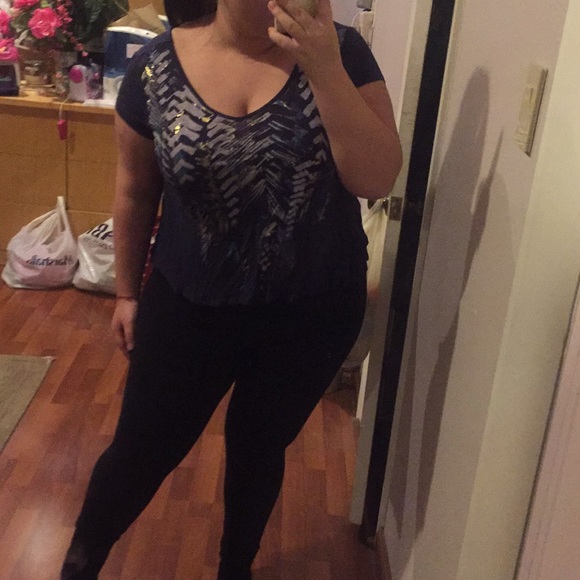 Decree XL blue top - Picture 3 of 3